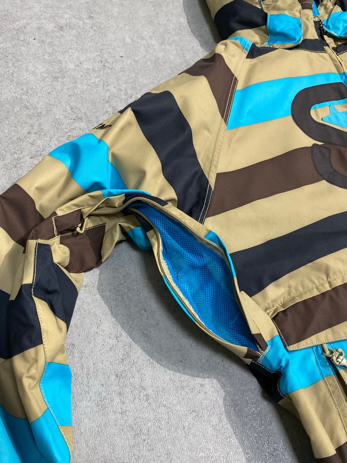 [L] SBTM 스트라이프 스키 투웨이 윈드자켓 상품이미지3