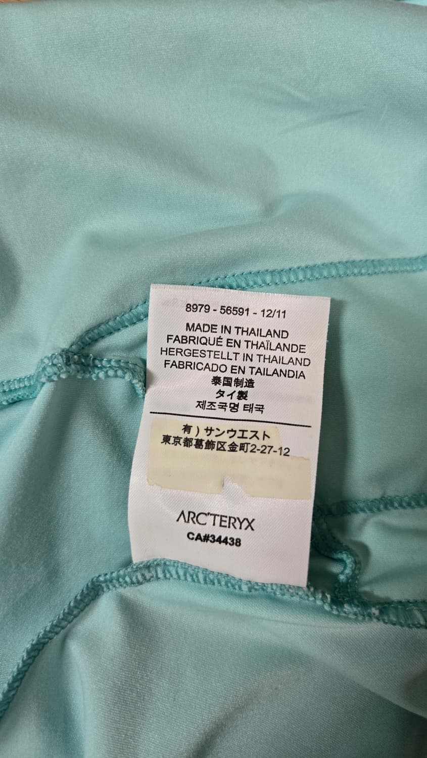 아크테릭스 스판텍스 경량후디 여성 S 상품이미지3