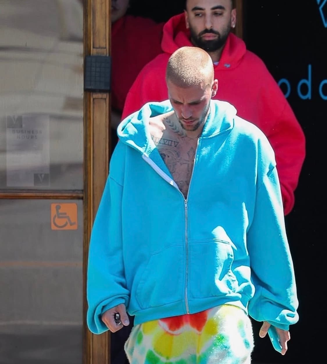 (XL)비버 스카이라크 슈퍼 블루 후드집업 상품이미지1