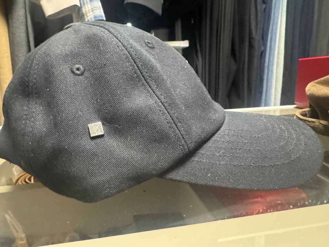 우영미 로고 볼캡 블랙 (24ss) M 상품이미지6