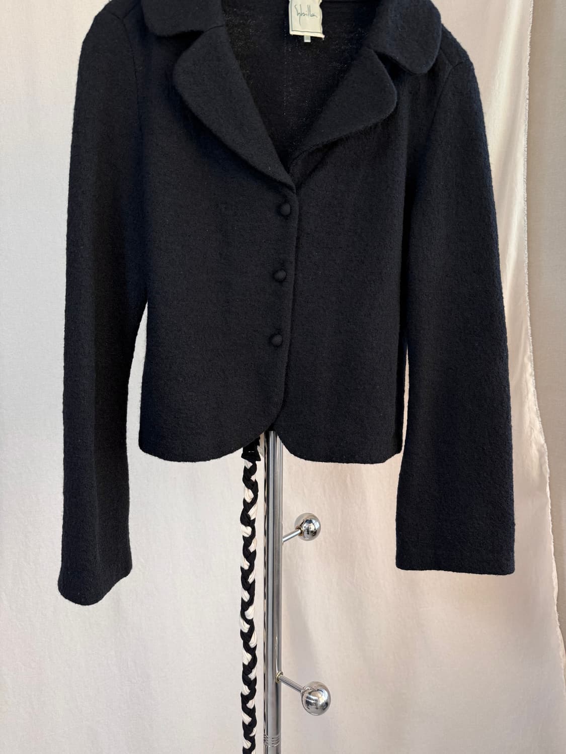 Sybilla 시빌라 라운드 칼라 울 자켓 상품이미지5