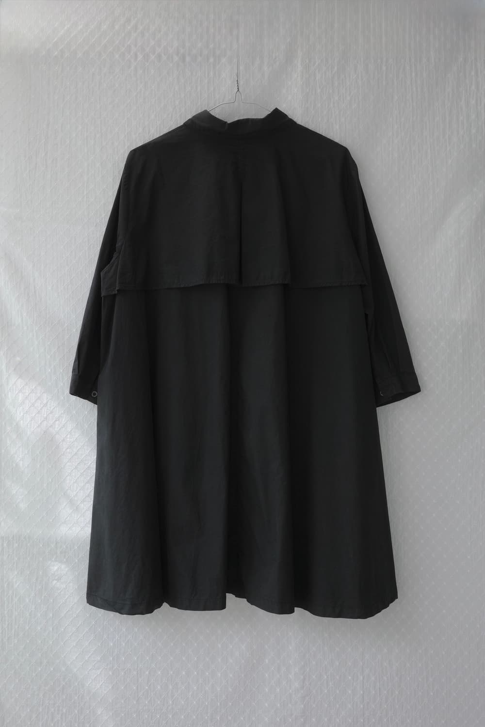 Cloak shirring A line dress 상품이미지4