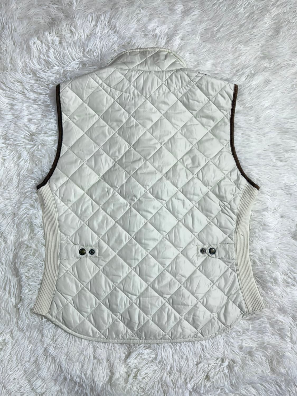 폴로 랄프로렌 화이트 투웨이 패치로고 베스트  상품이미지7