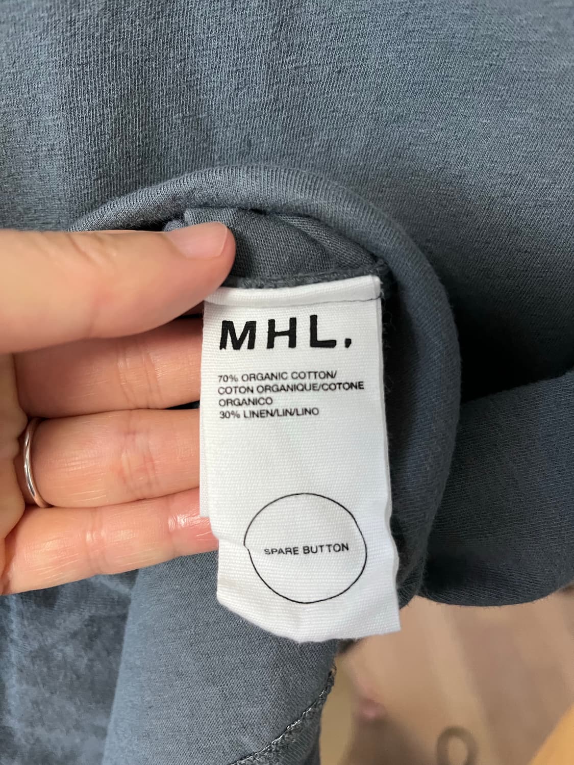 MHL cotton t-shirt(XS) 상품이미지4
