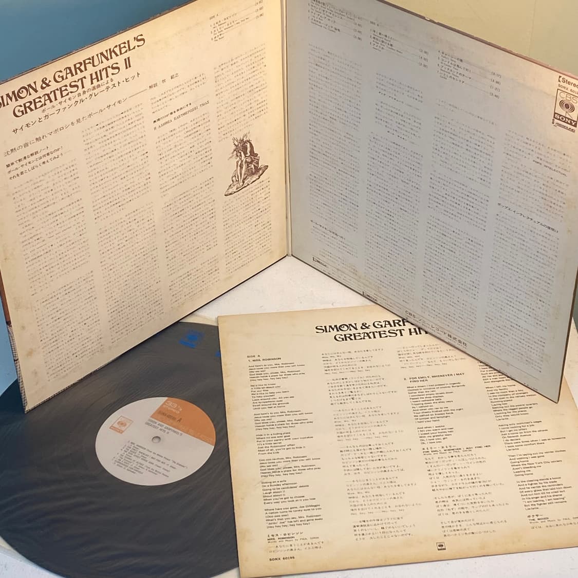 (LP-포크) Simon And Garfunkel -Hits II 상품이미지3