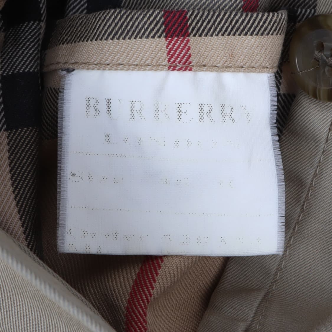 버버리 런던 카키 베이지 싱글 트렌치 코트 상품이미지9