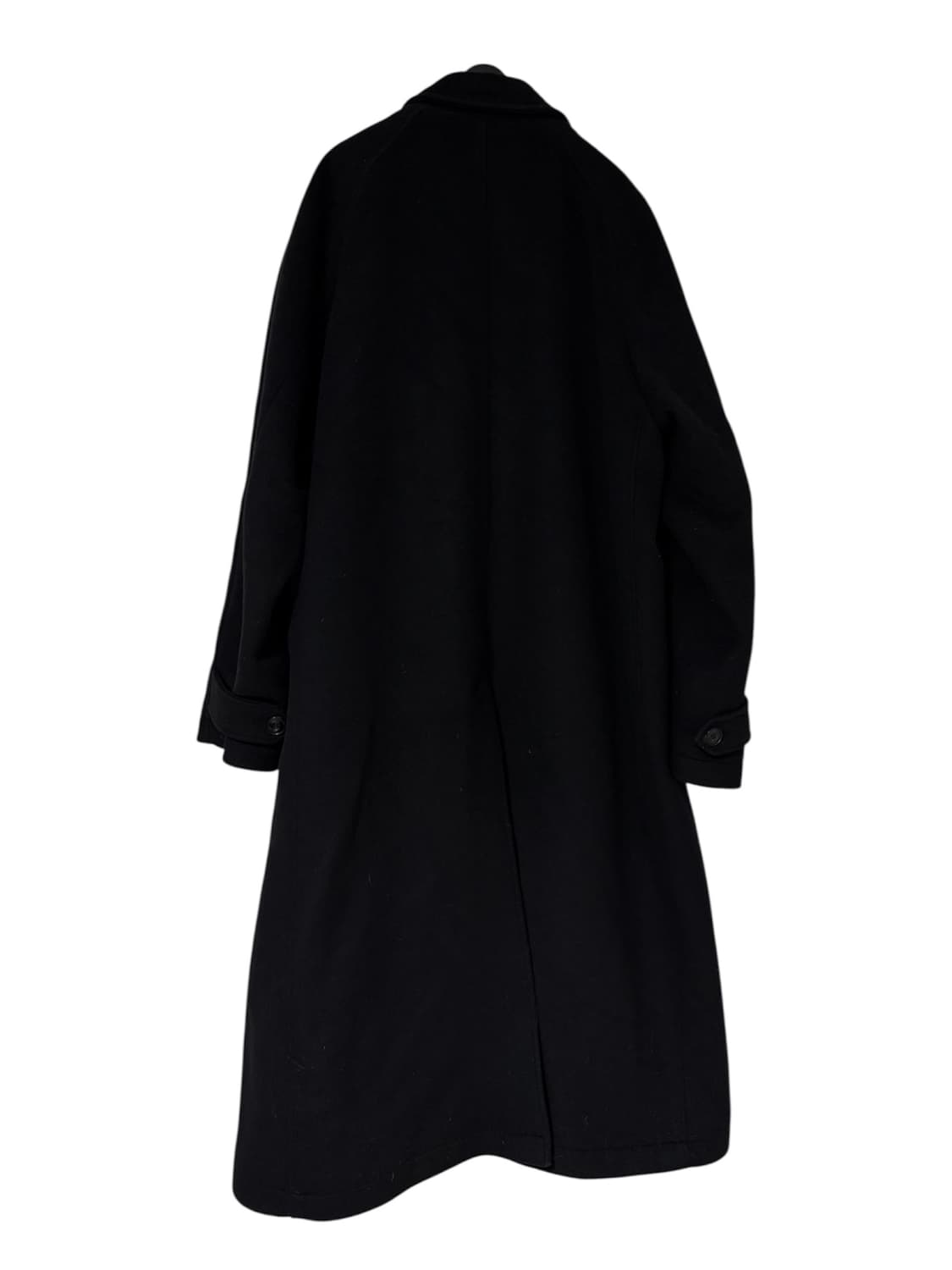 노이어 오버핏 캐시미어 발마칸 코트 블랙 상품이미지2