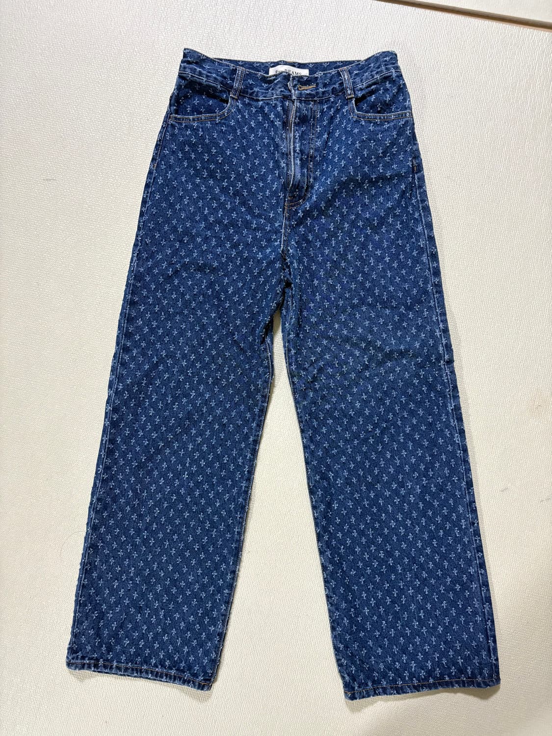 Ray beams 레이빔즈 스티치 데님팬츠 상품이미지1