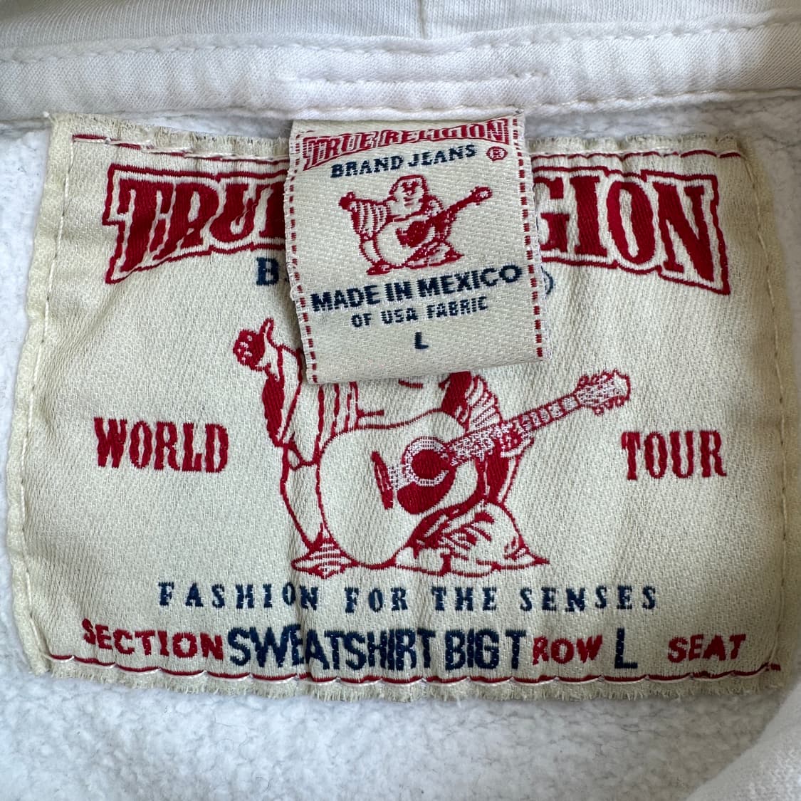 트루릴리전 Y2K 스컬 해골 락스타 후드집업  상품이미지9