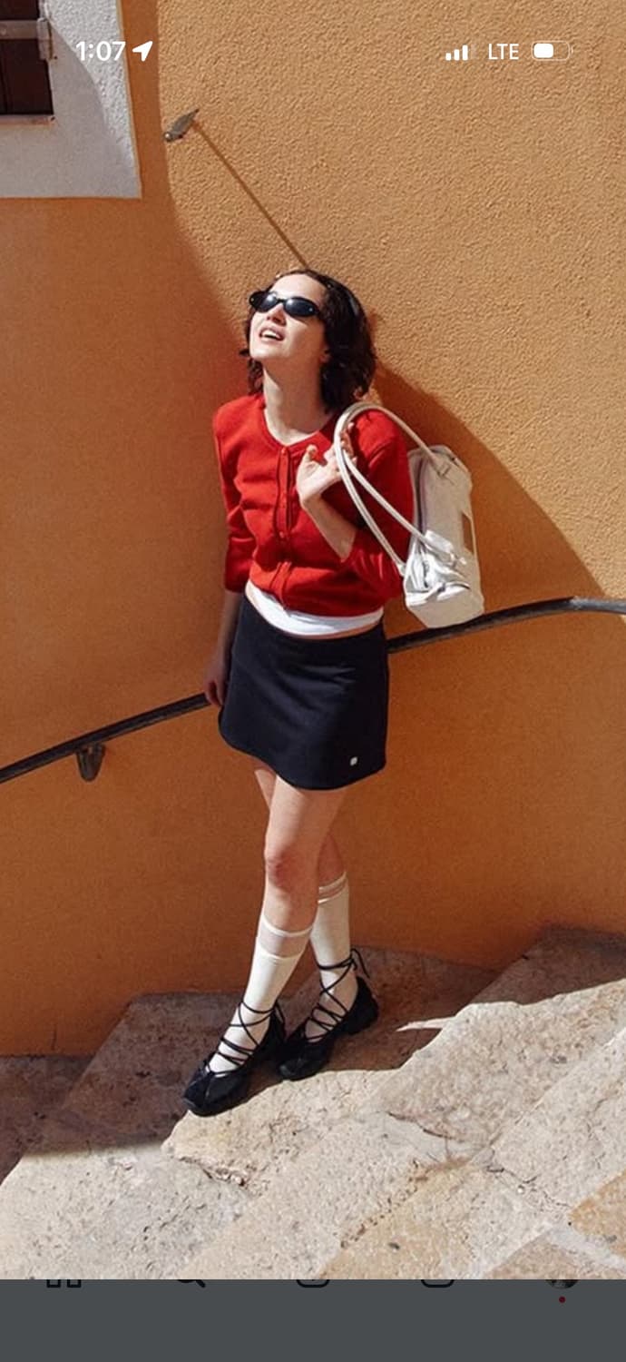 마뗑킴 로우 미니스커트 상품이미지1