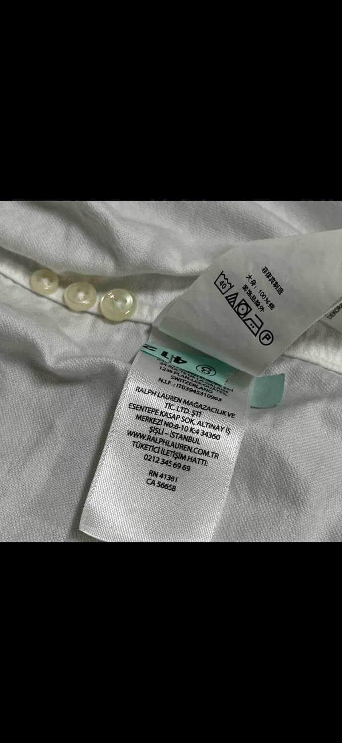 폴로 옥스포드 셔츠 클래식핏 S 상품이미지4