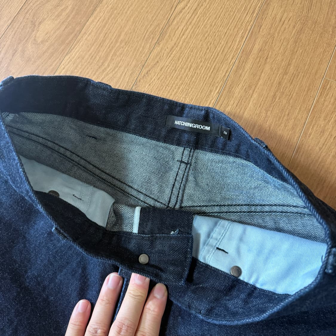 해칭룸 와이드 커브진 인디고 2 상품이미지4