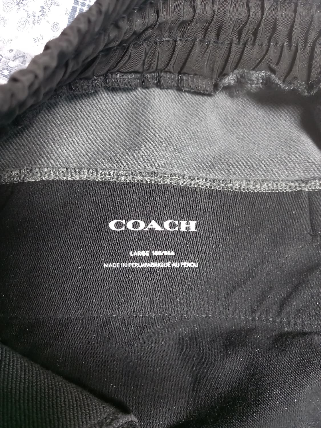 코치 두툼한 겨울 조거팬츠  35~36 상품이미지3