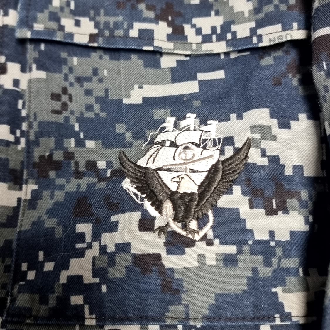 미해군 디지털 전투복 상의(100) 상품이미지3