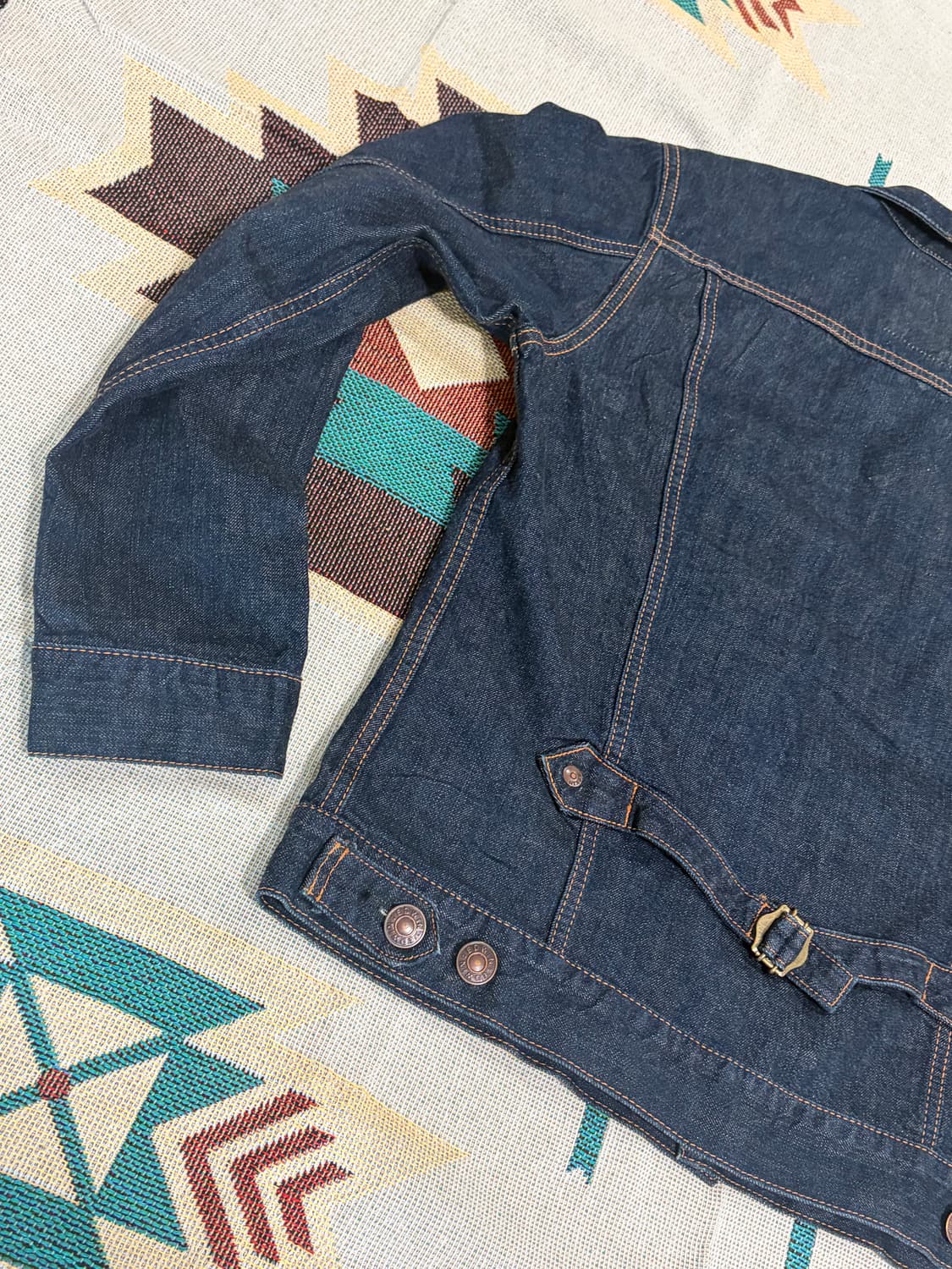 00s 에드윈 엑스클루시브 빈티지 웨스턴 데님 자켓 상품이미지6