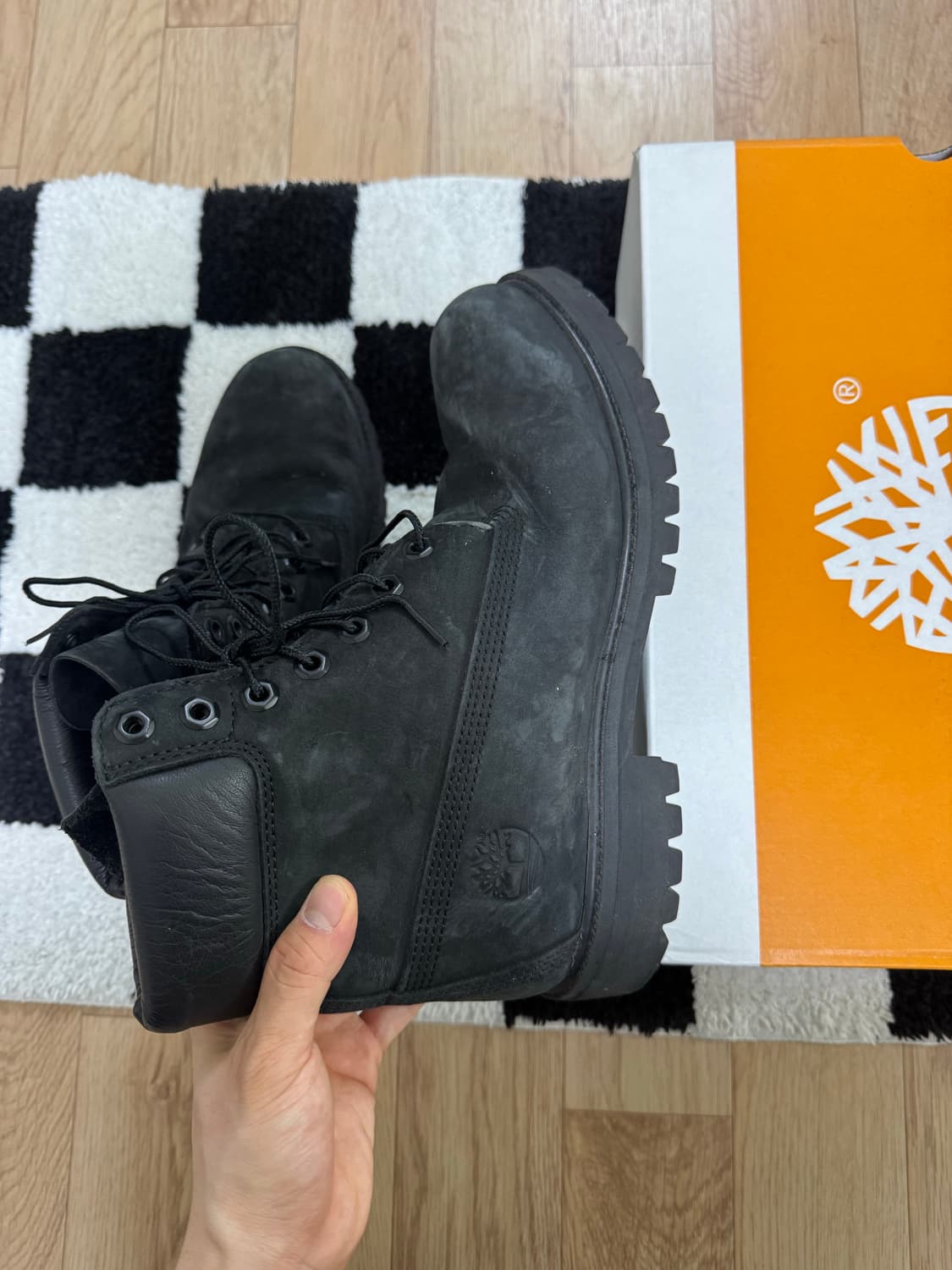 팀버랜드 6인치 블랙 260size 상품이미지3