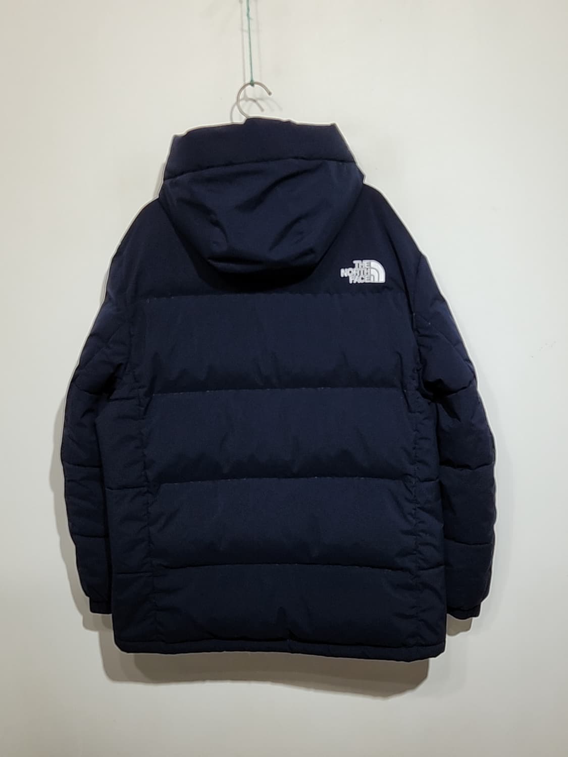 (XL) 노스페이스 구스다운 패딩점퍼 네이비 거위털 후드자켓  상품이미지7