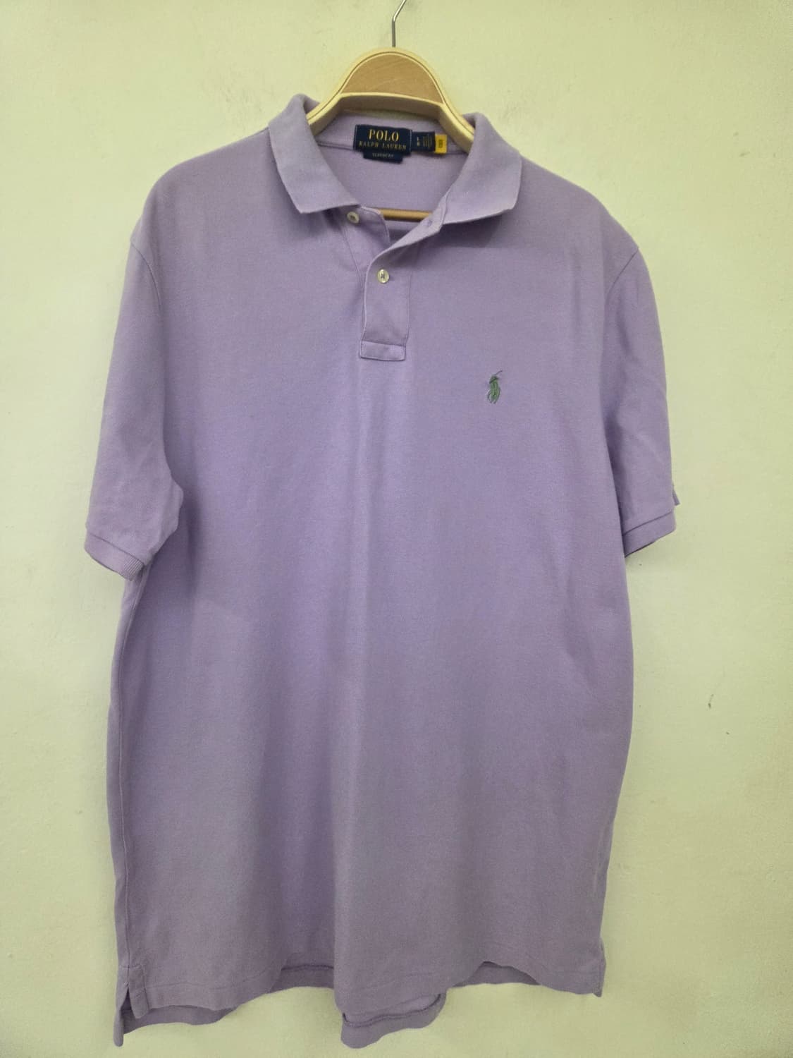 QR 폴로 랄프로렌 라벤더 클래식핏 카라티  상품이미지1