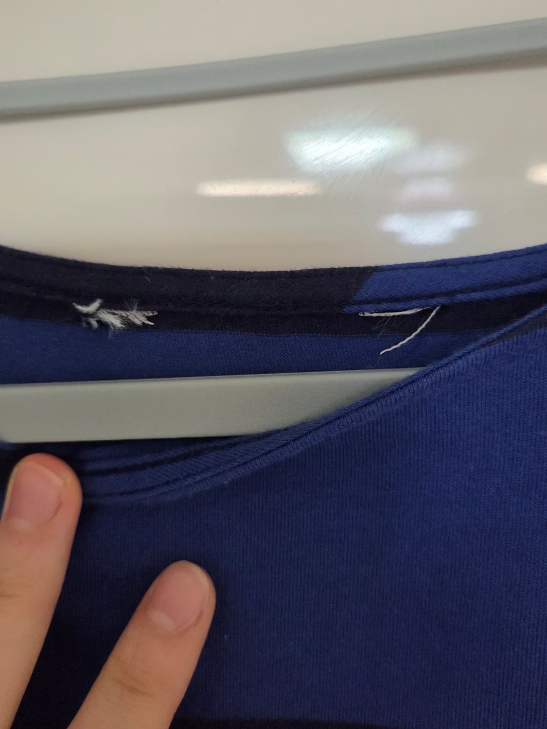 폴로 네이비 스트라이프 미니 원피스 상품이미지6