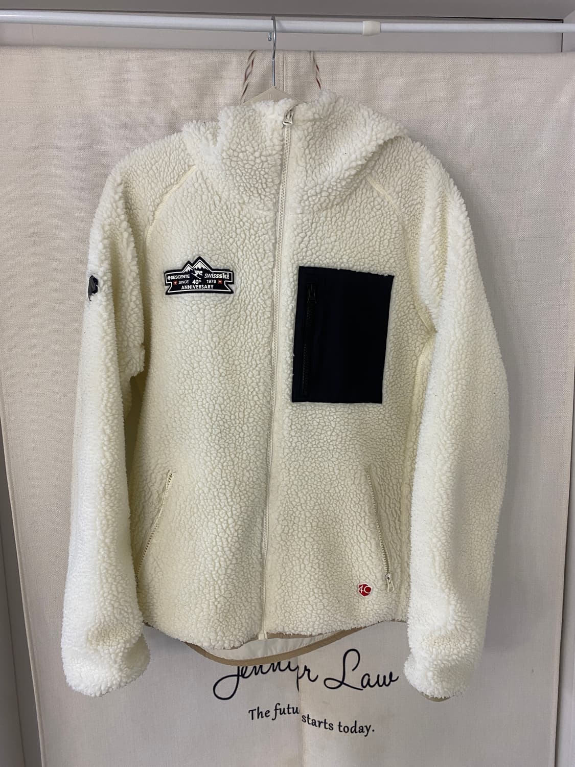 100) 데상트 40주년 후드 후리자켓 상품이미지2