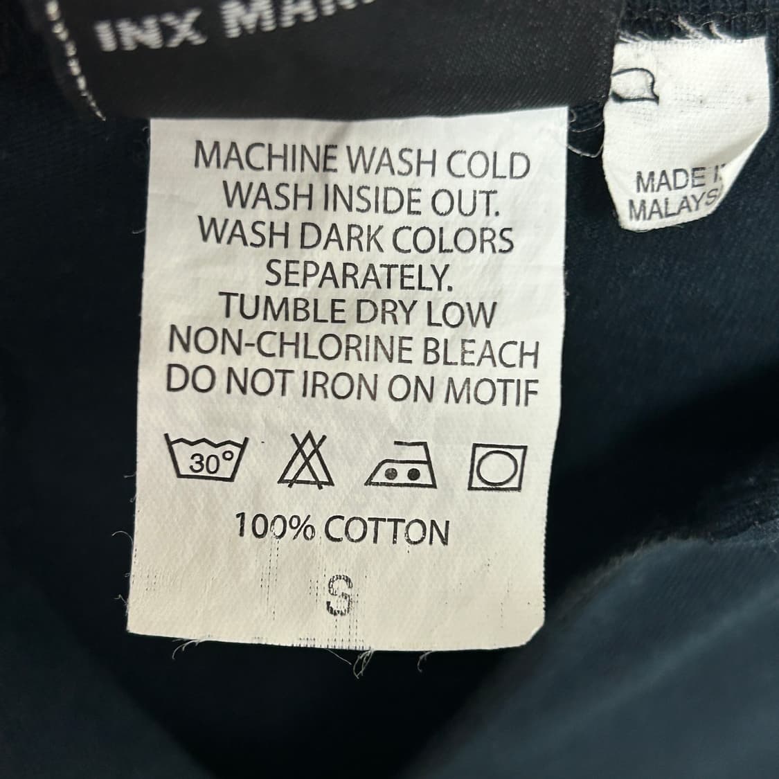 할리 데이비슨 빈티지 그래픽 크롭 티셔츠 네이비 상품이미지8