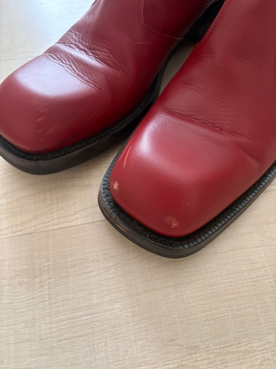 드리스반노튼 레더 부츠 42 상품이미지5