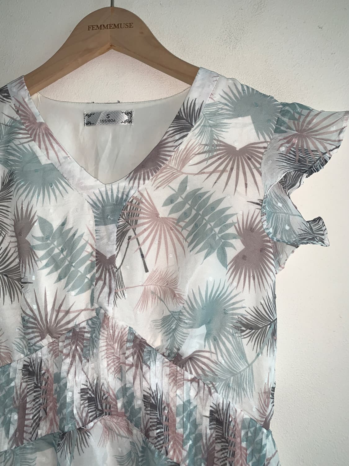 Lily floral ruffle dress 상품이미지3