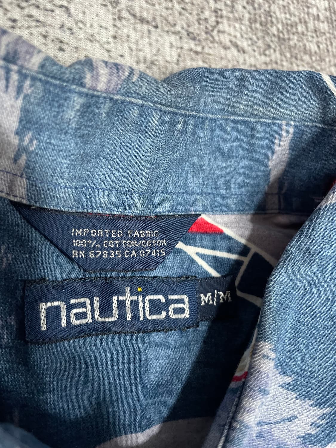 90s NAUTICA vtg shirt 상품이미지5