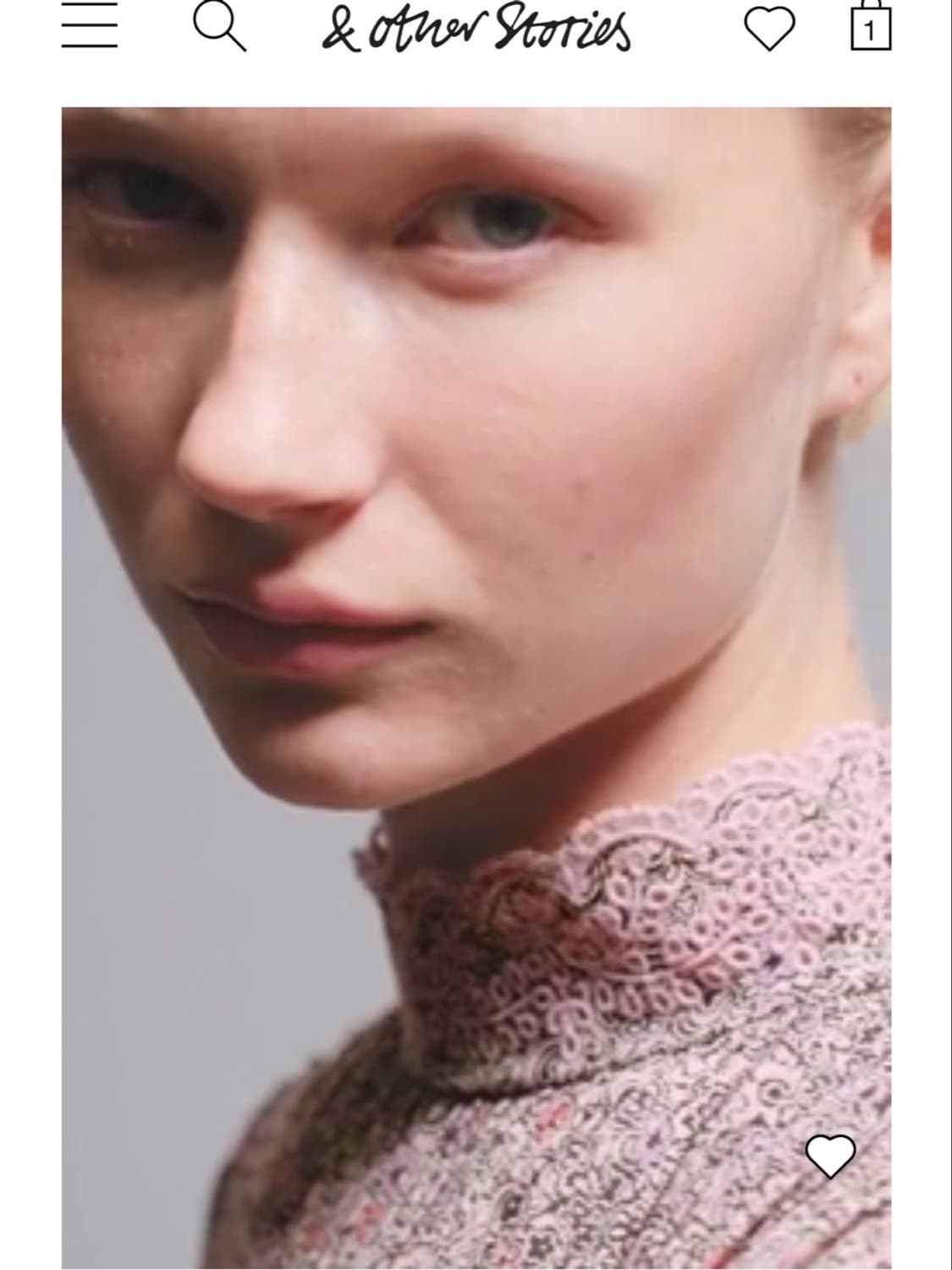 앤아더스토리즈 스모크 블라우스 상품이미지3