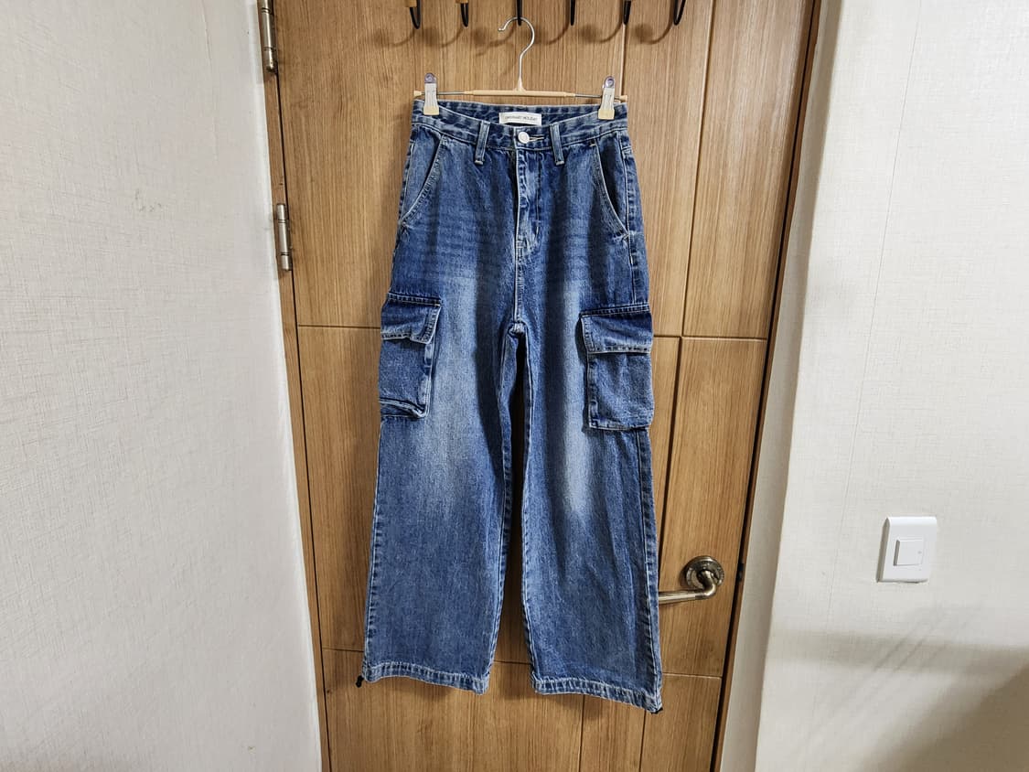 (S)여성 오디너리홀리데이 카고 데님 팬츠 상품이미지2