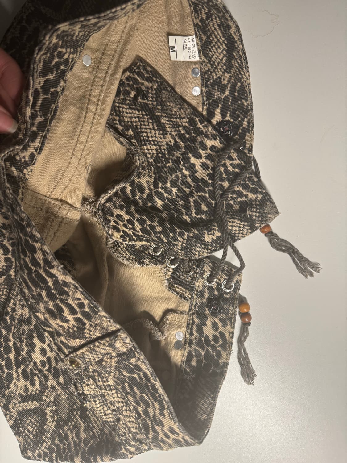 호피 숏팬츠 상품이미지3