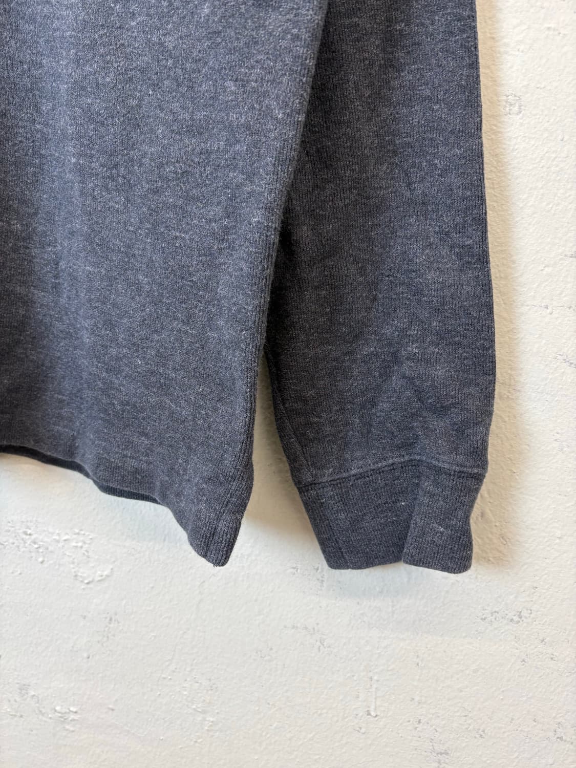 폴로랄프로렌 코튼 반집업 니트 그레이 상품이미지3