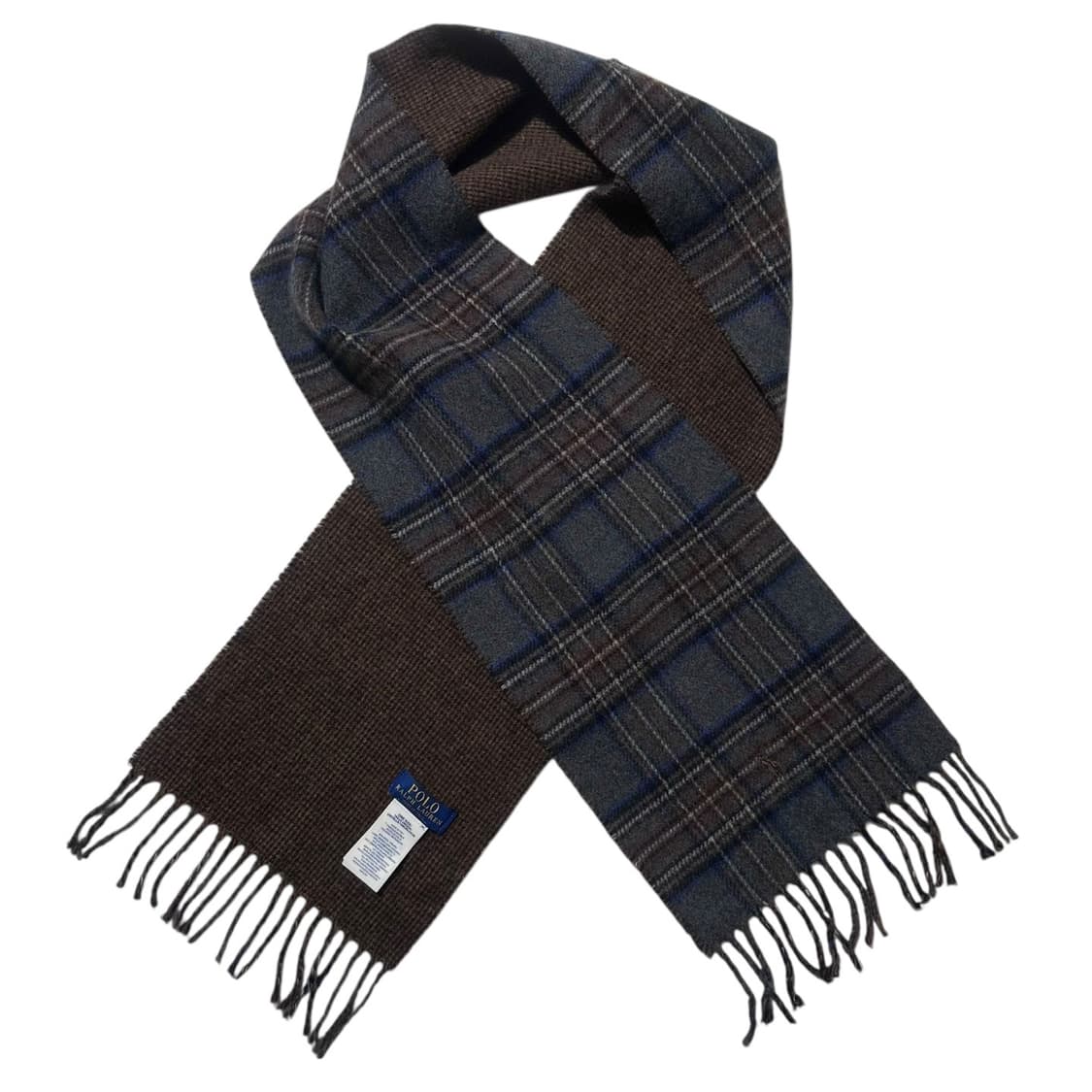 폴로 랄프로렌 이태리제 리버시블 체크 머플러 목도리 상품이미지2