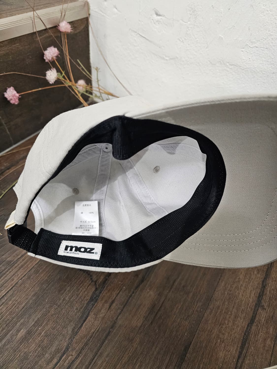 MOZ 아이스그레이 볼캡 상품이미지6