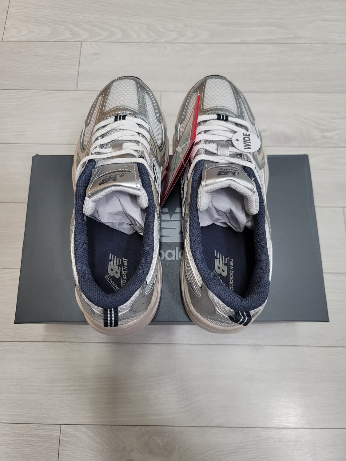 (235)뉴발란스 주니어  530 스틸 그레이[대전 직거래도 가능] 상품이미지7