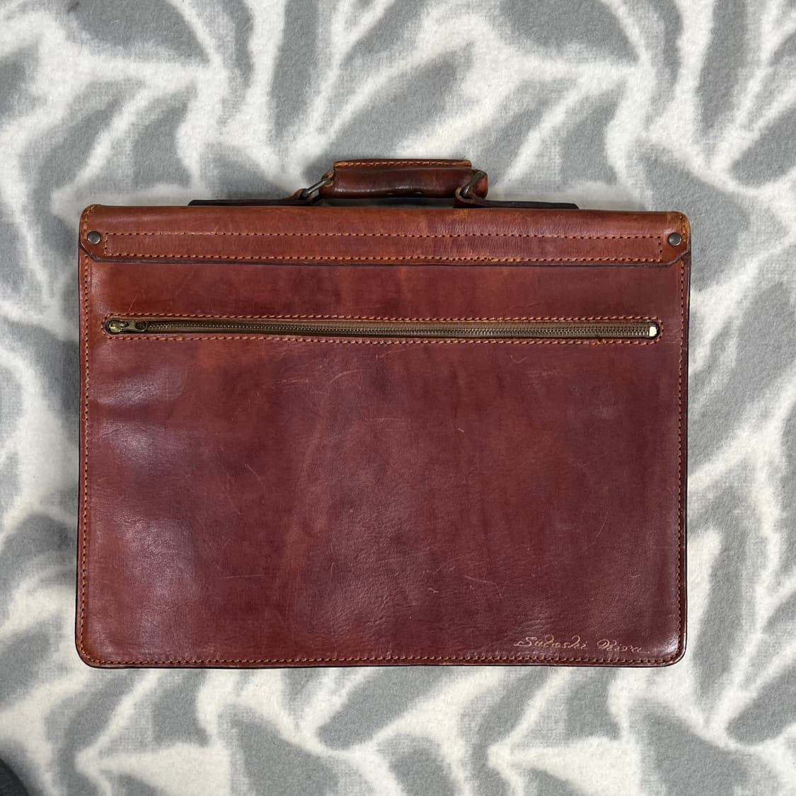 [JPN] 빈티지 통가죽 토트백 상품이미지2