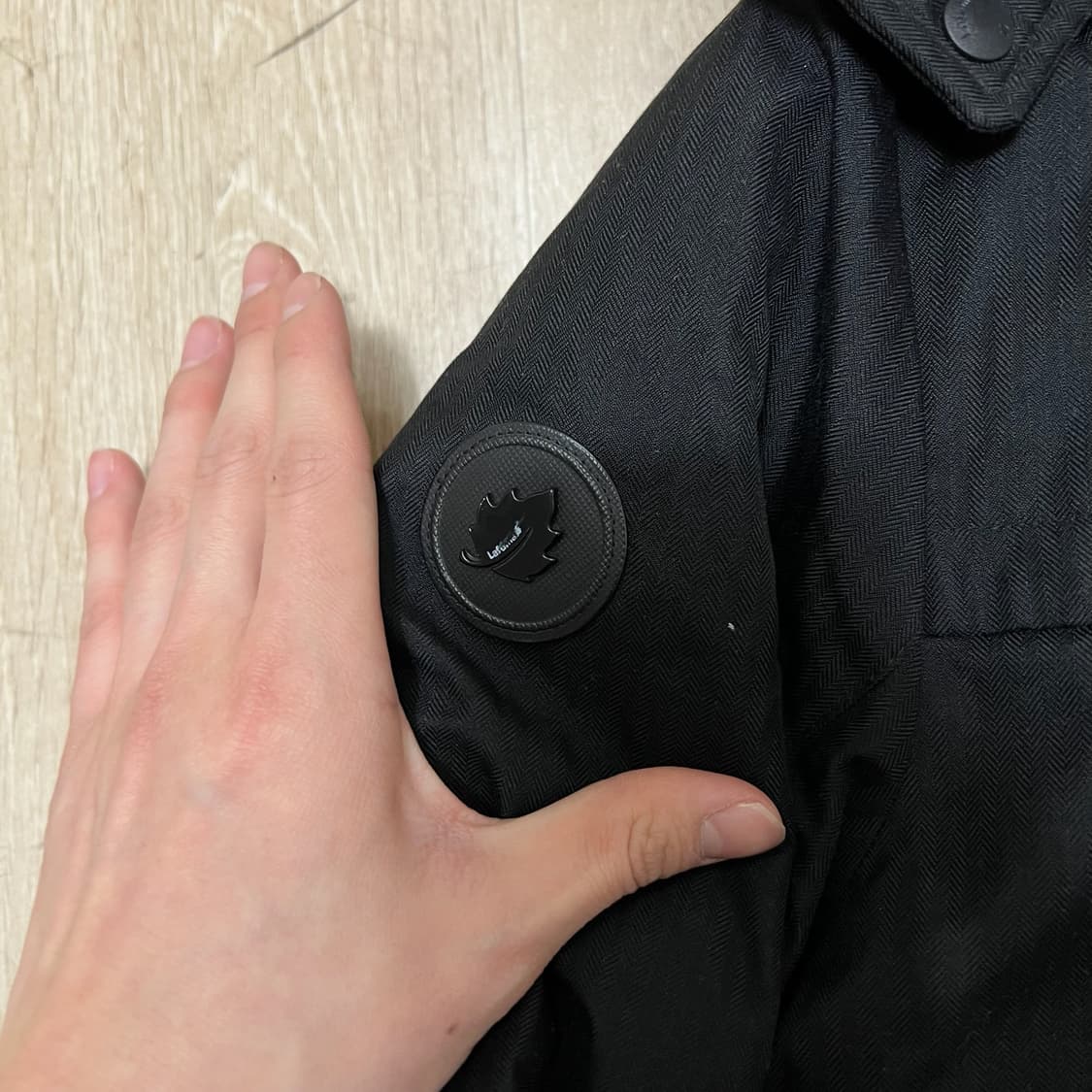 라푸마 여성 구스다운 후드 롱패딩 S/90  상품이미지4