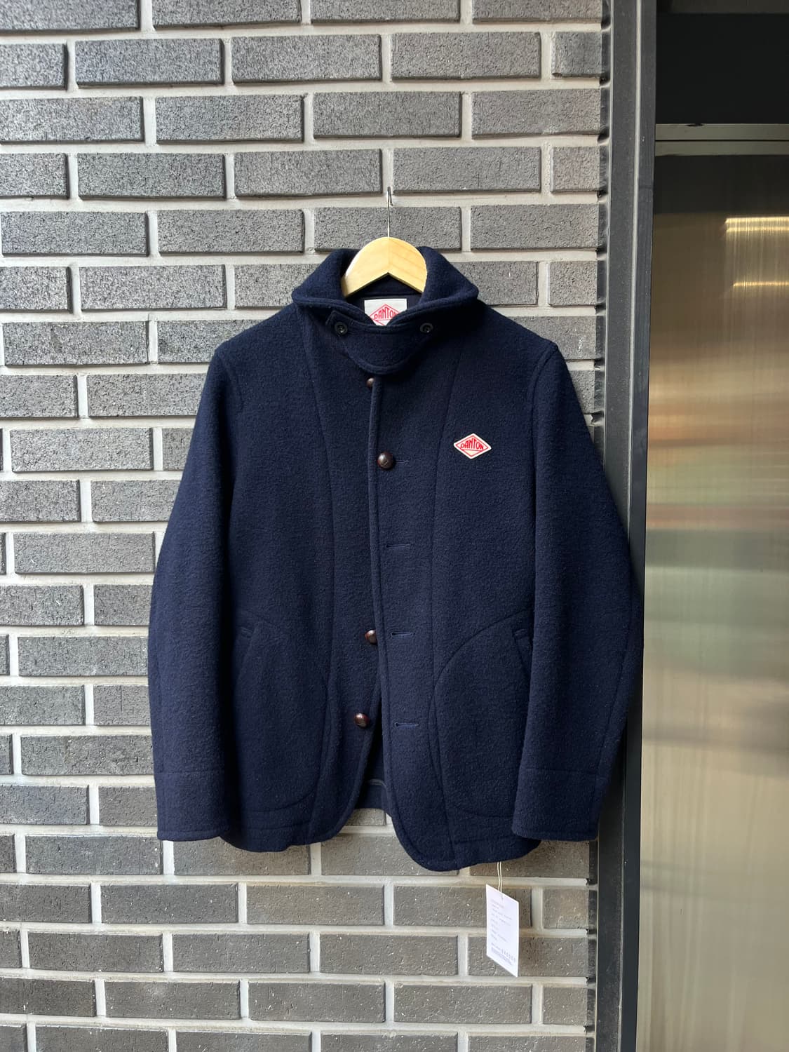 DANTON 단톤 울 숏코트 네이비 38 상품이미지1