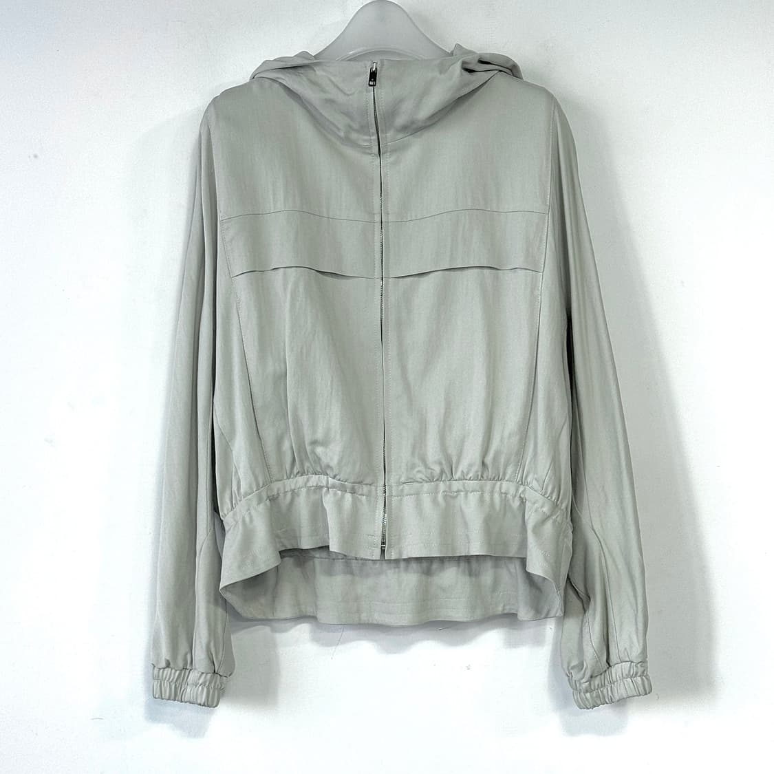 SJSJ 프릴 헴 후드 집업 상품이미지1