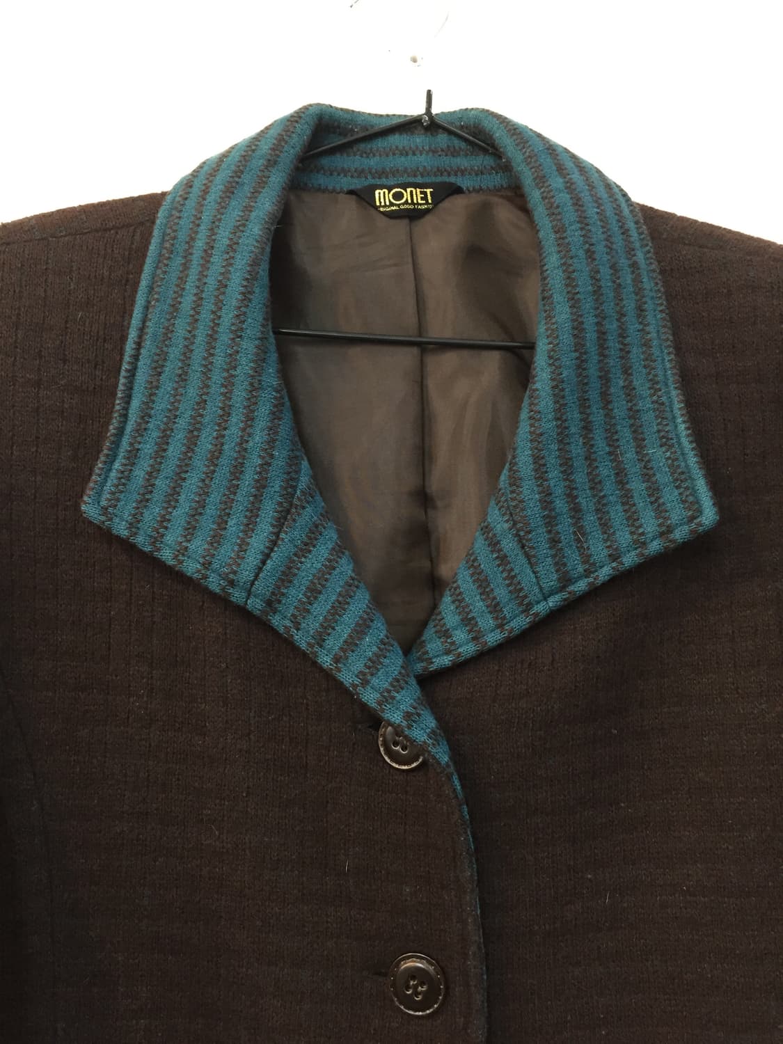 빈티지 민트초코 울 자켓 상품이미지5