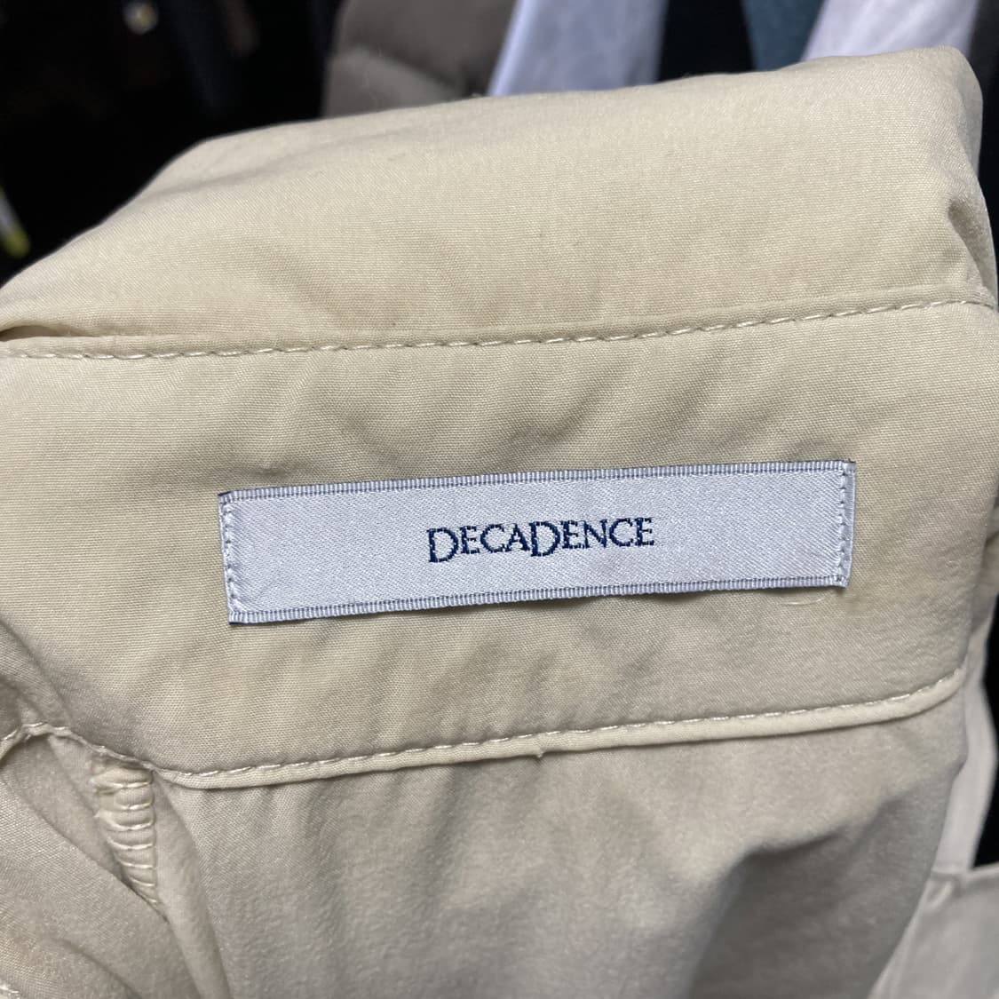 DECADENCE 여성 스트링 트렌치자켓 FREE  상품이미지4