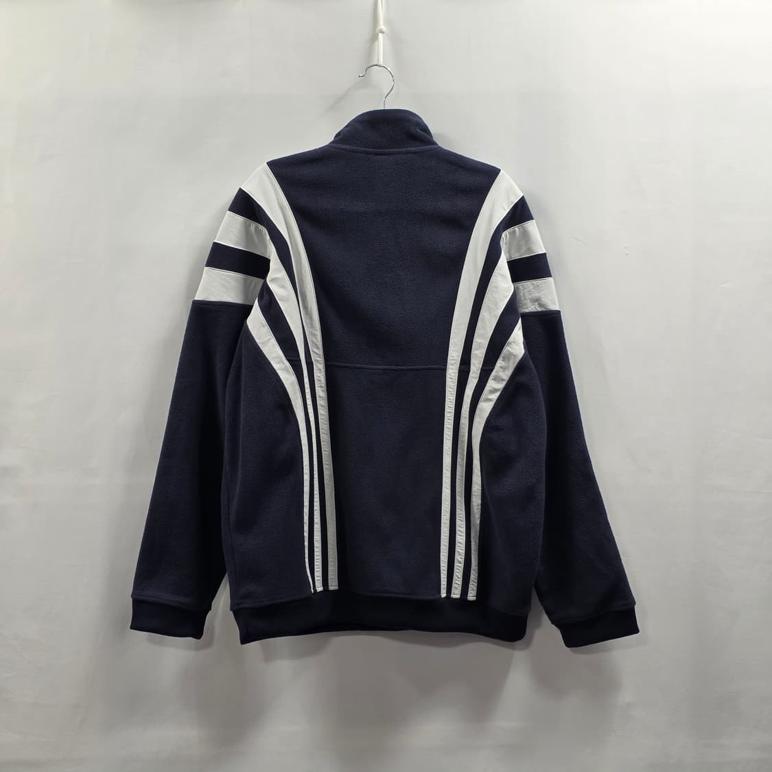 0157 아디다스 발란타 트랙탑 폴라 플리스 맨투맨 반집업 XL 상품이미지2