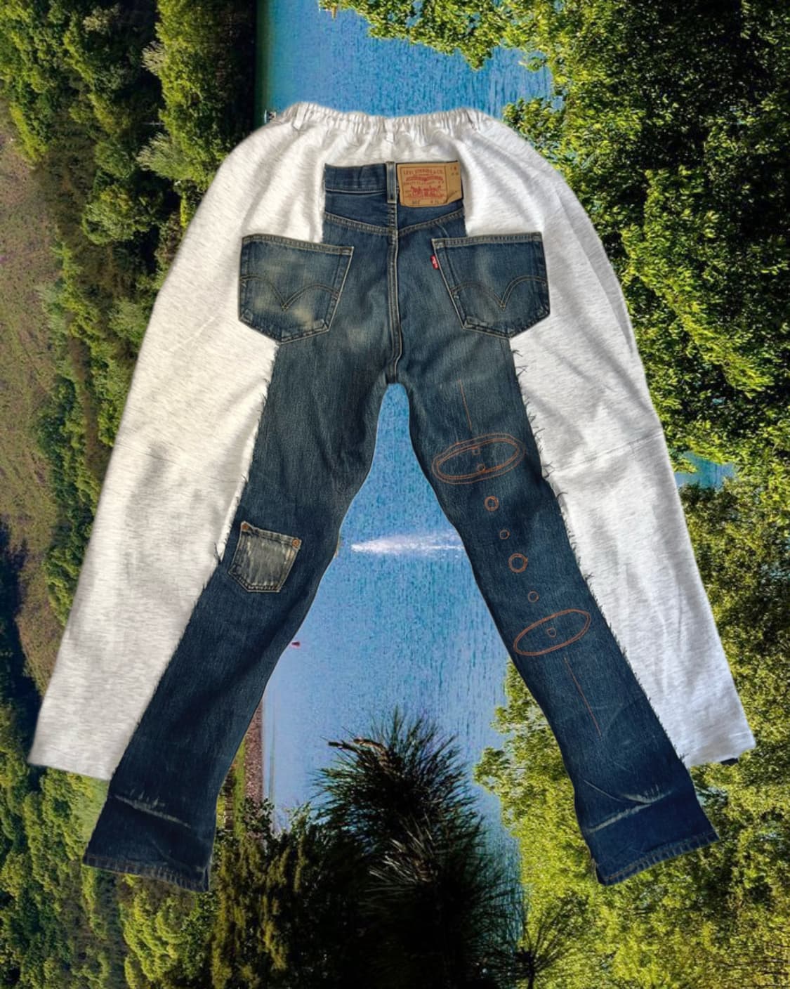 유세린 리메이크 리바이스 스웻 팬츠 상품이미지1