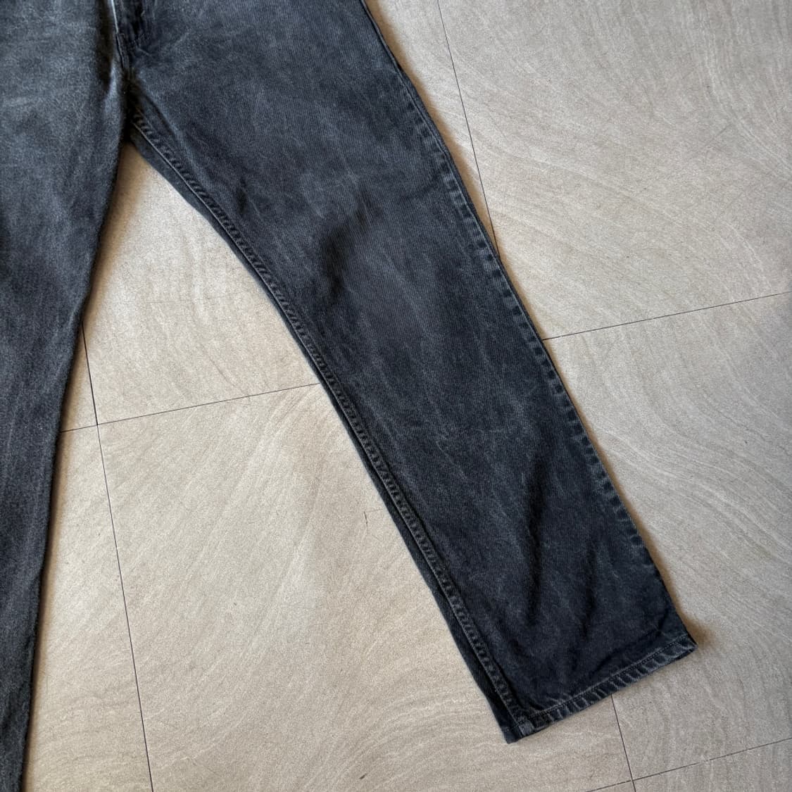리바이스 정품 505 데님 블랙 팬츠 바지 상품이미지3