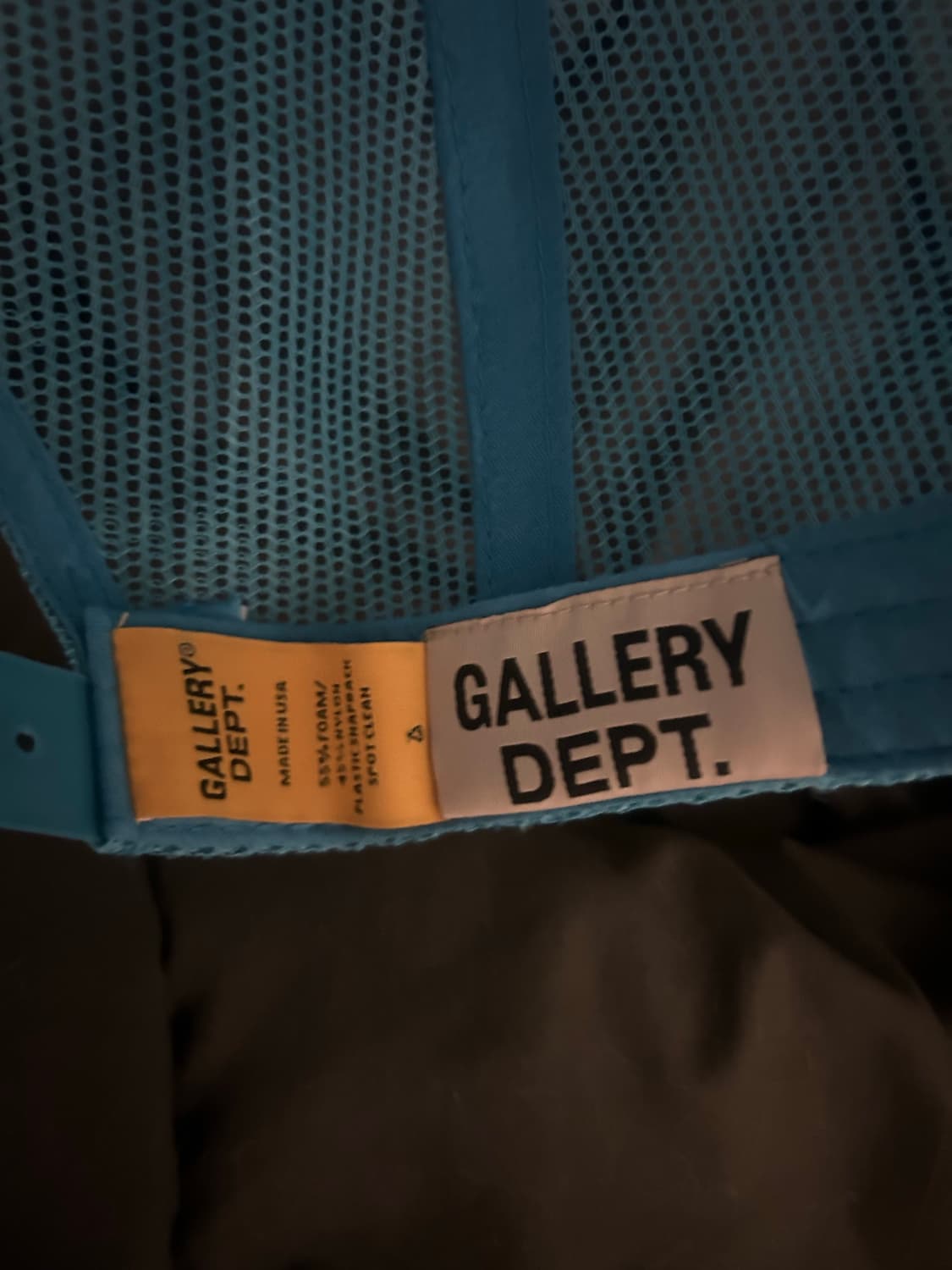 갤러리 디파트먼트 트러커캡 아쿠아 컬러(유일 매물) 상품이미지3