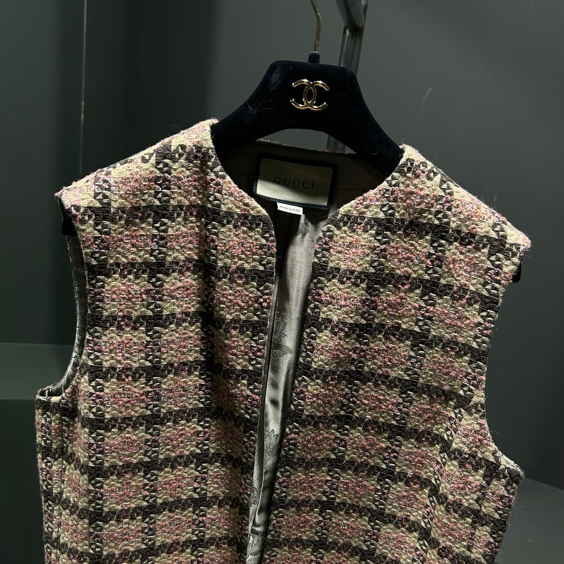 구찌 트위드 조끼 베스트 상품이미지2