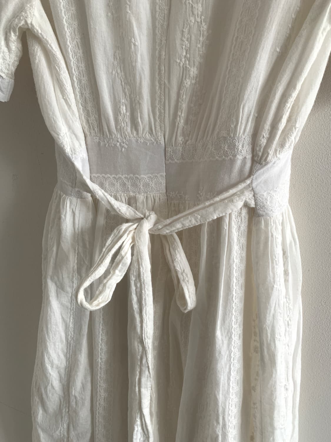 Lace embroidery ribbon dress 상품이미지7