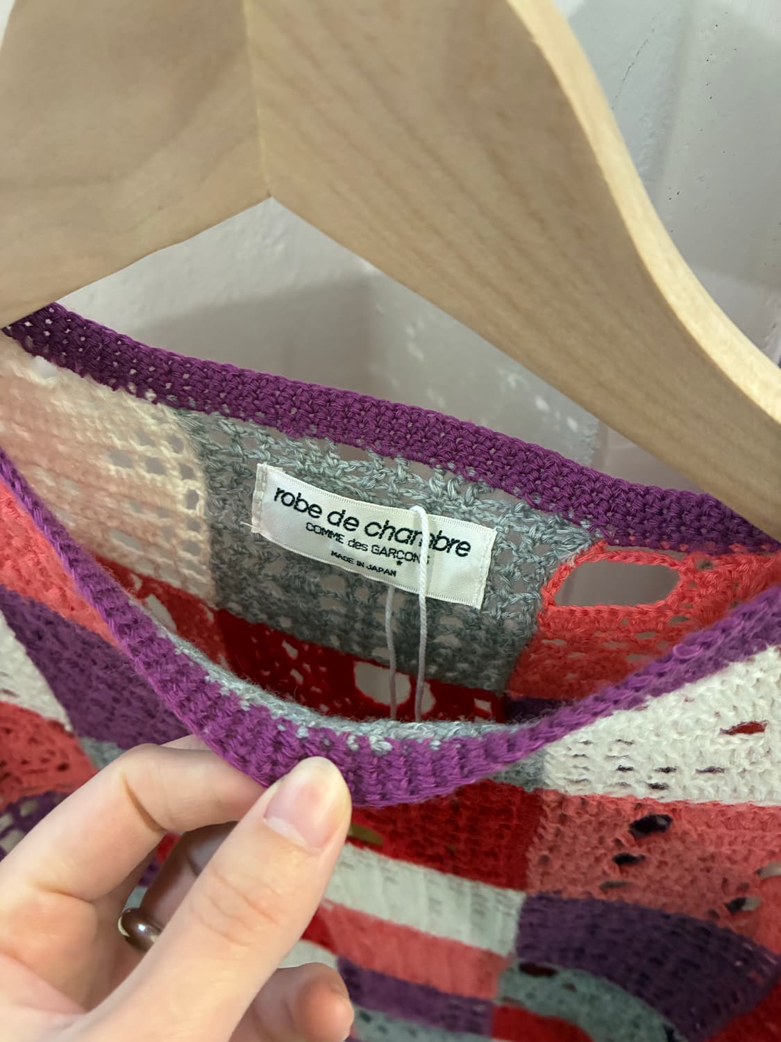 꼼데가르송 robe de chambre 니트 상품이미지4