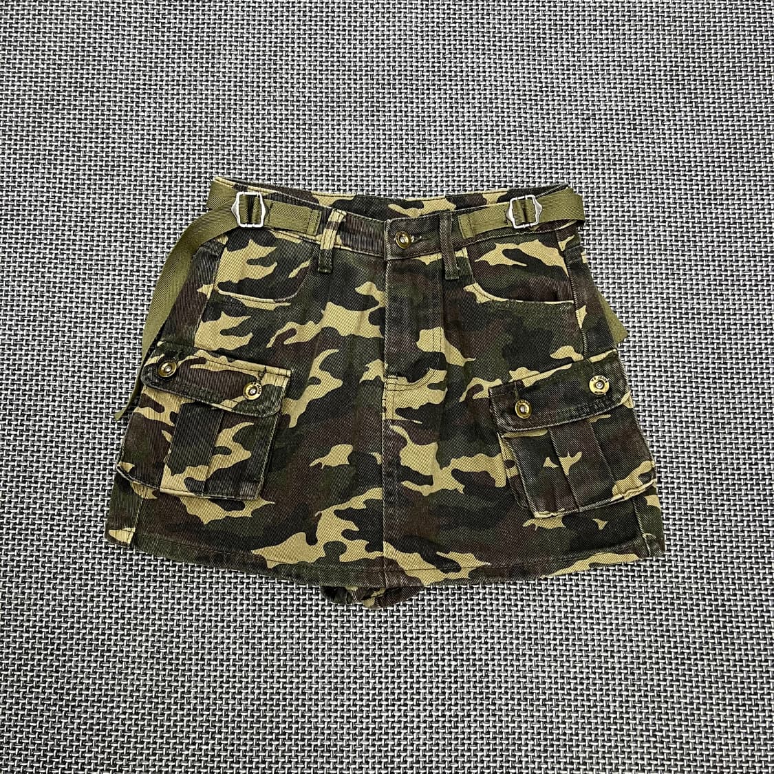 빈티지 카모 팬츠스커트 상품이미지1