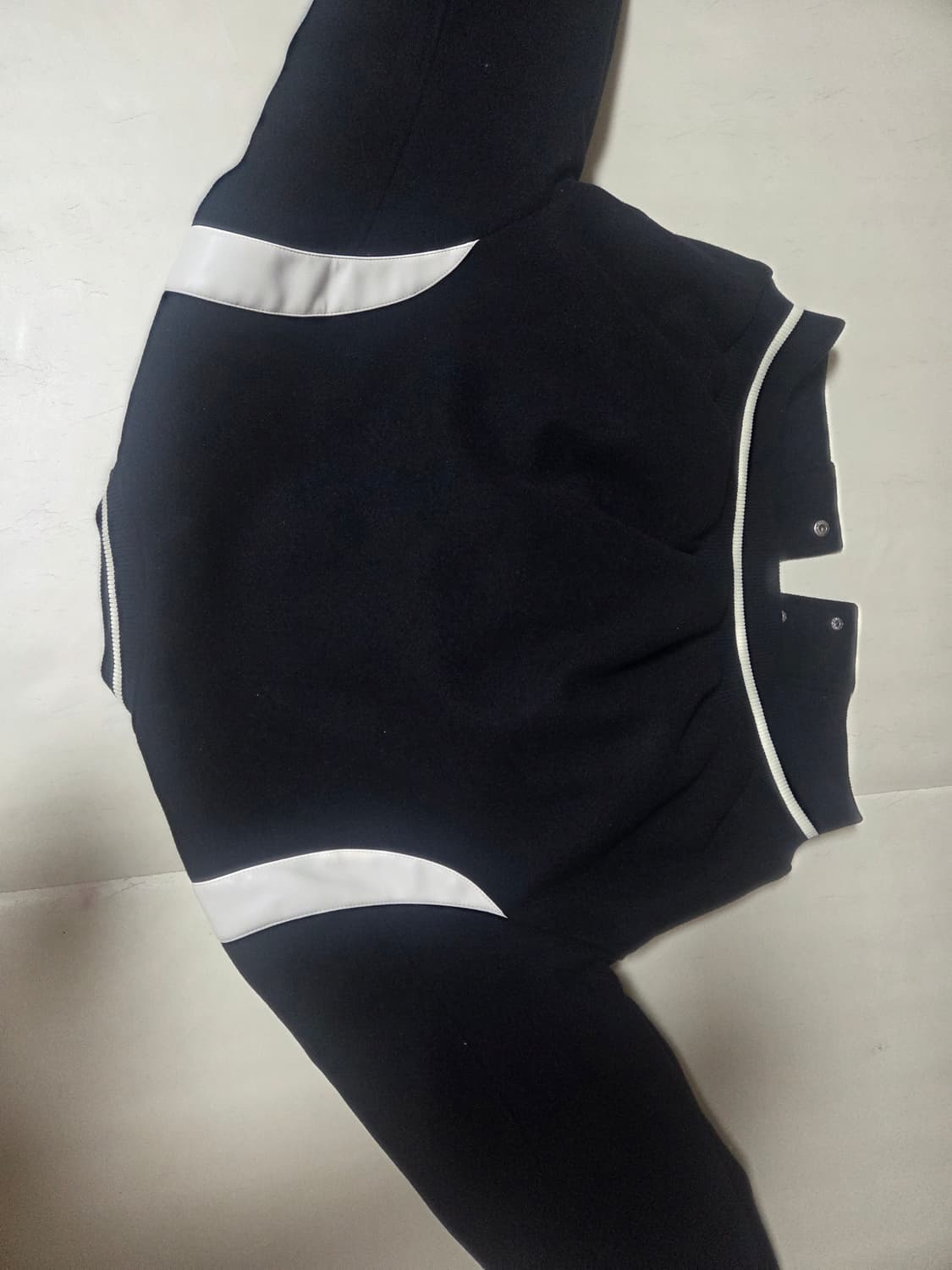 누빔안감 바시티 재킷 상품이미지4